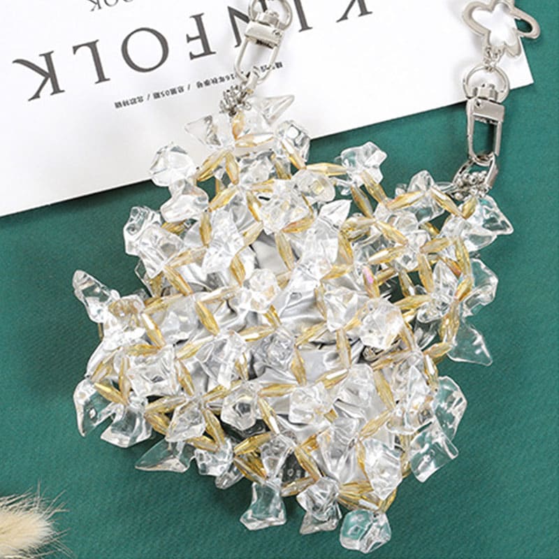 Crystal Pearl Bag Beaded Rhinestone Accessories