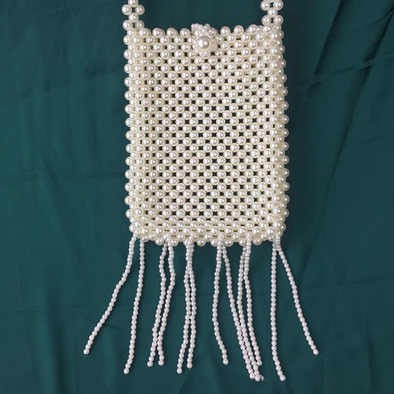 Handmade Pearl Bag - A Statement of Elegance