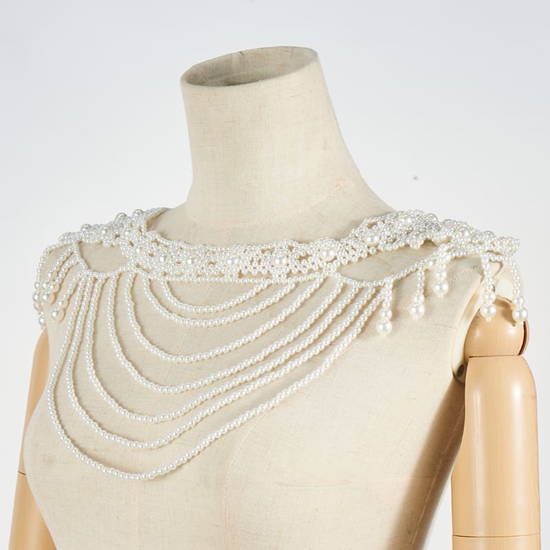 Elegant Pearl Shawl - Handmade for a Chic Look