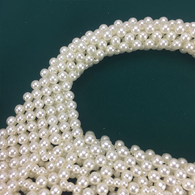 Handmade Pearl Evening Bag - Perfect for Elegant Nights