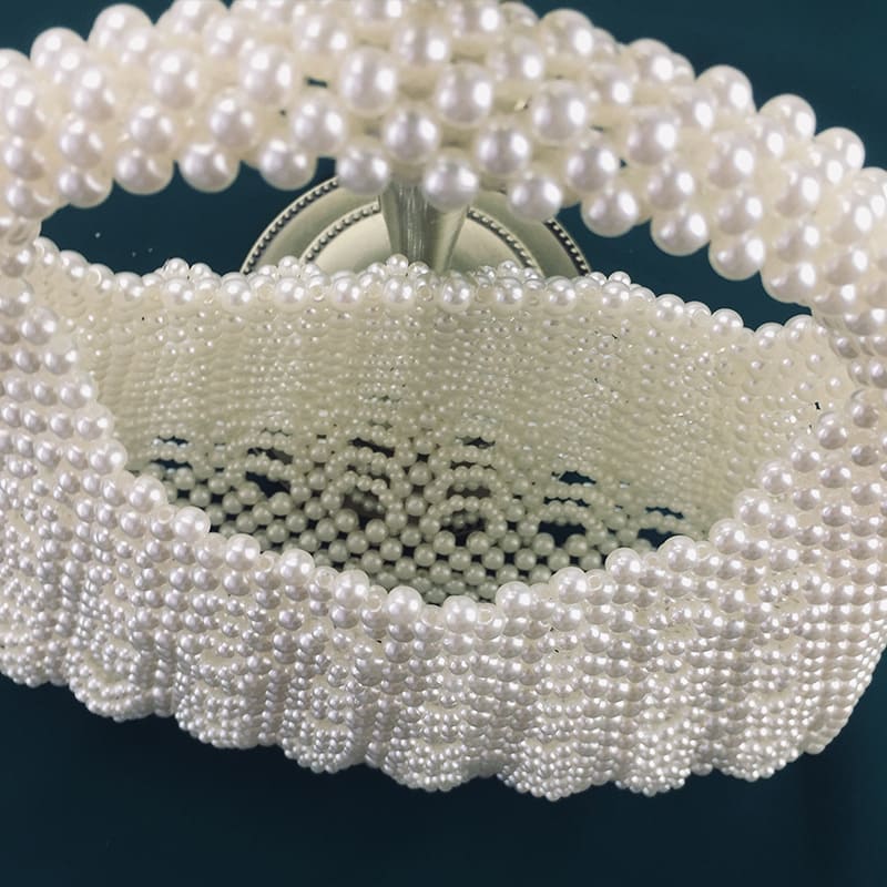 Handmade Pearl Evening Bag - Perfect for Elegant Nights