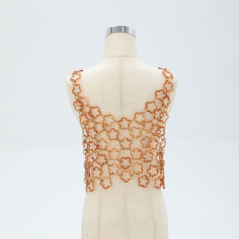 Pearl Beaded Camisole - Handcrafted Masterpiece