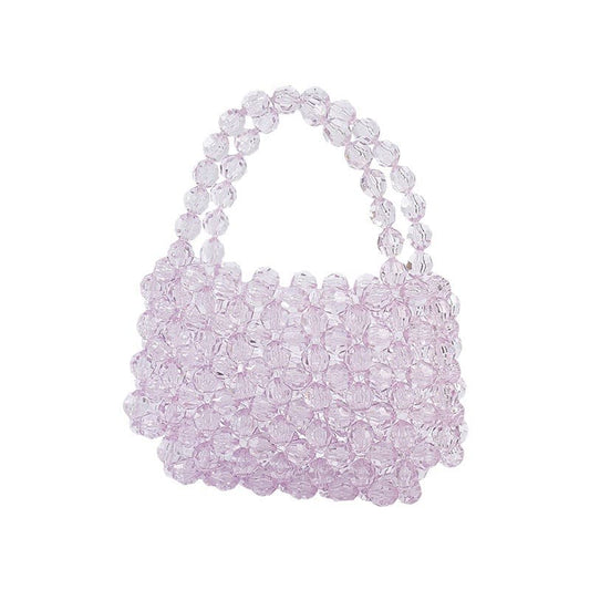 Chic Handmade Pearl Handbag - A Timeless Accessory