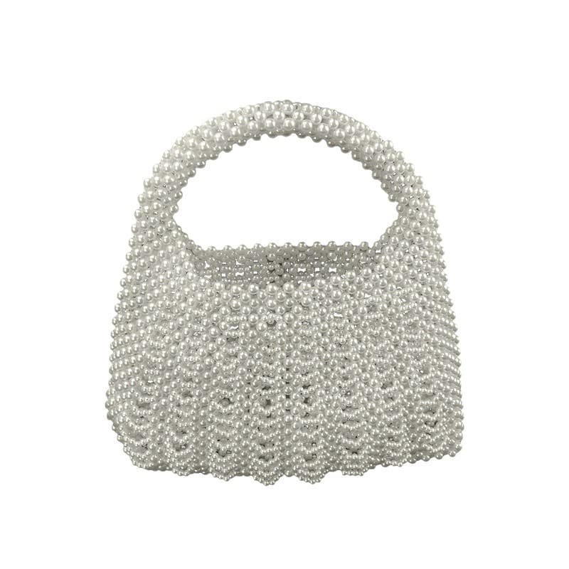 Handmade Pearl Evening Bag - Perfect for Elegant Nights