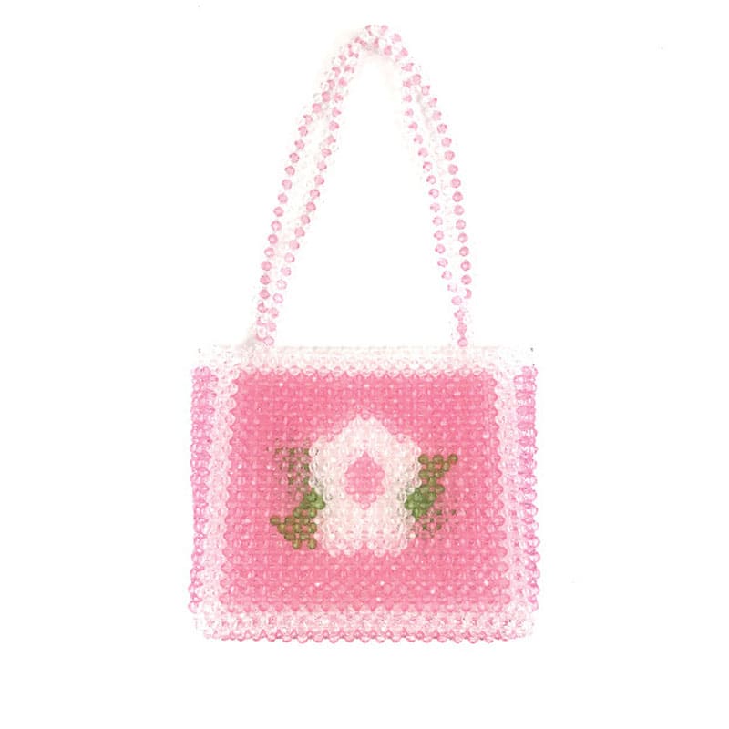 Luxury Pearl Bead Bag - Handcrafted for Special Occasions