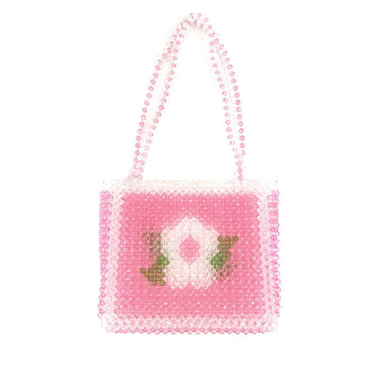 Luxury Pearl Bead Bag - Handcrafted for Special Occasions