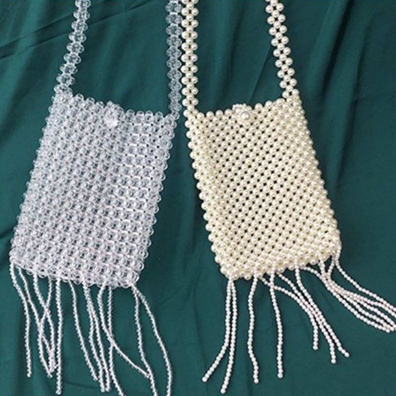 Handmade Pearl Bag - A Statement of Elegance