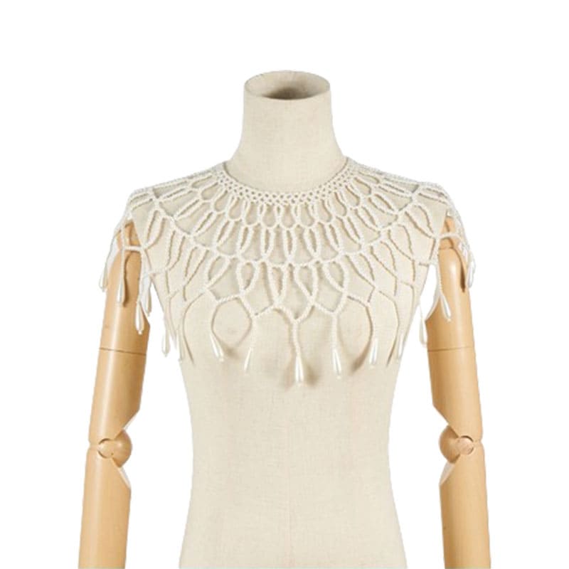 Luxury Pearl Cape - Handcrafted with Precision