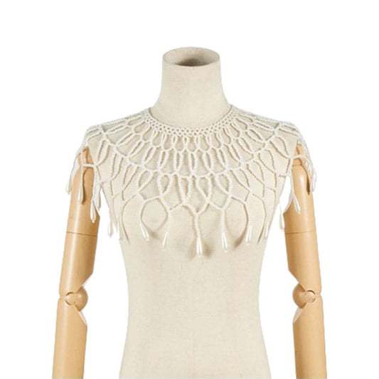 Luxury Pearl Cape - Handcrafted with Precision