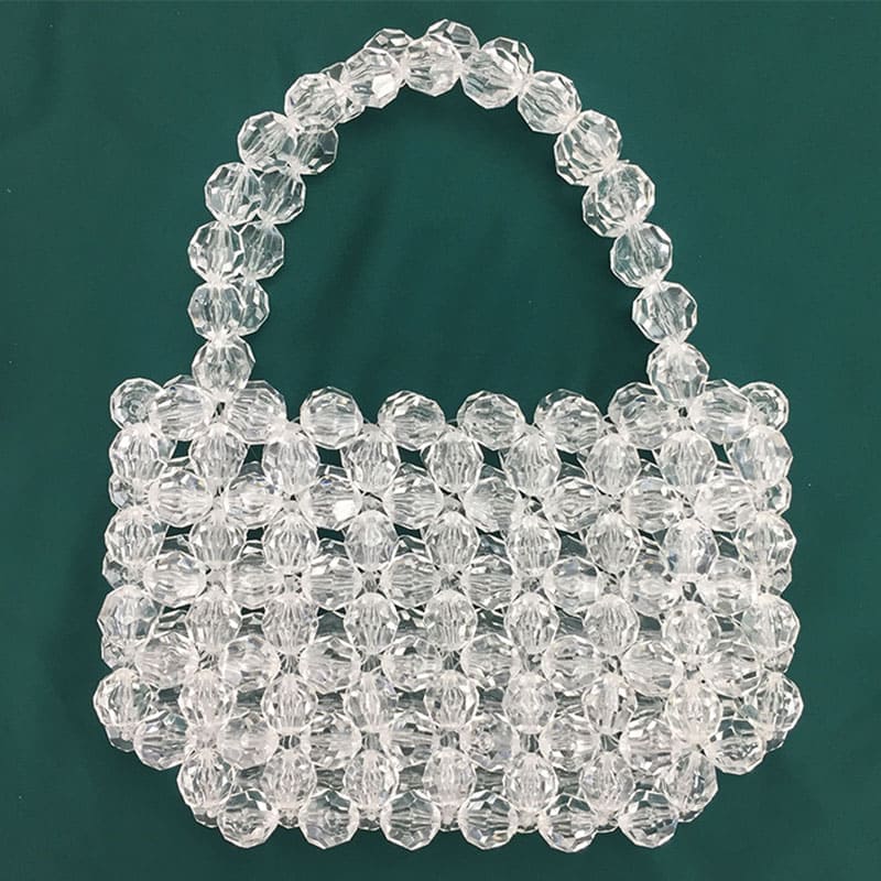 Elegant Pearl Bead Bag - Handcrafted with Care