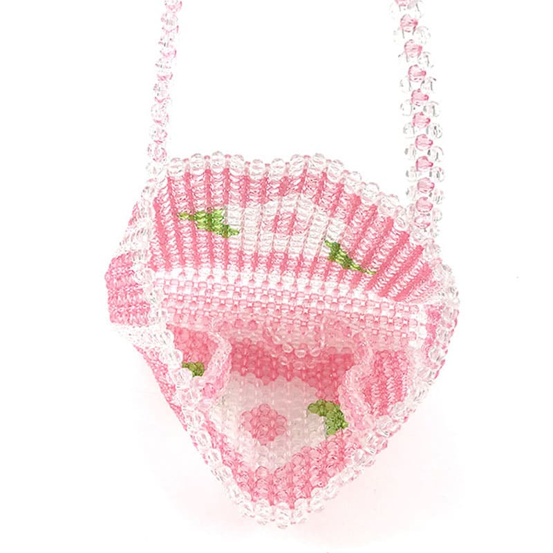 Luxury Pearl Bead Bag - Handcrafted for Special Occasions