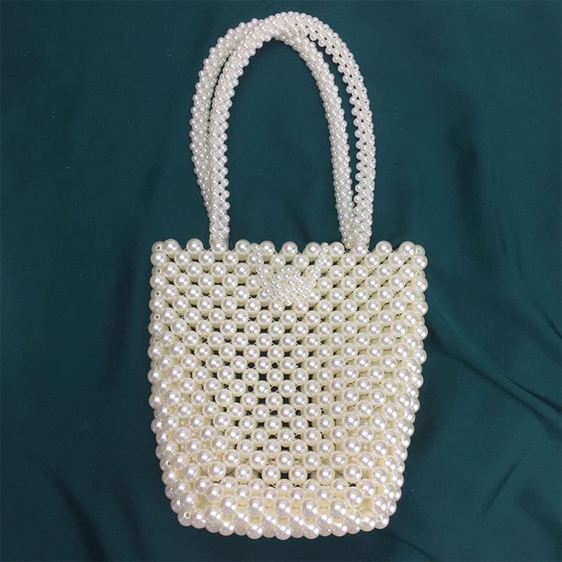 Handmade Pearl Purse - Elegant and Versatile