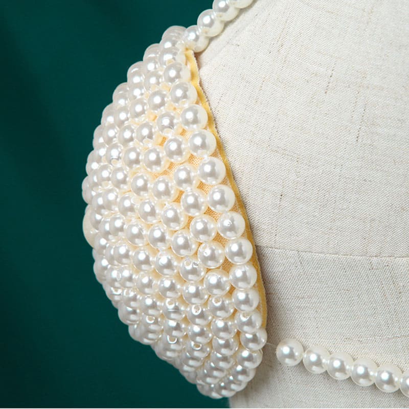 Elegant Pearl Bra - Handcrafted with Precision