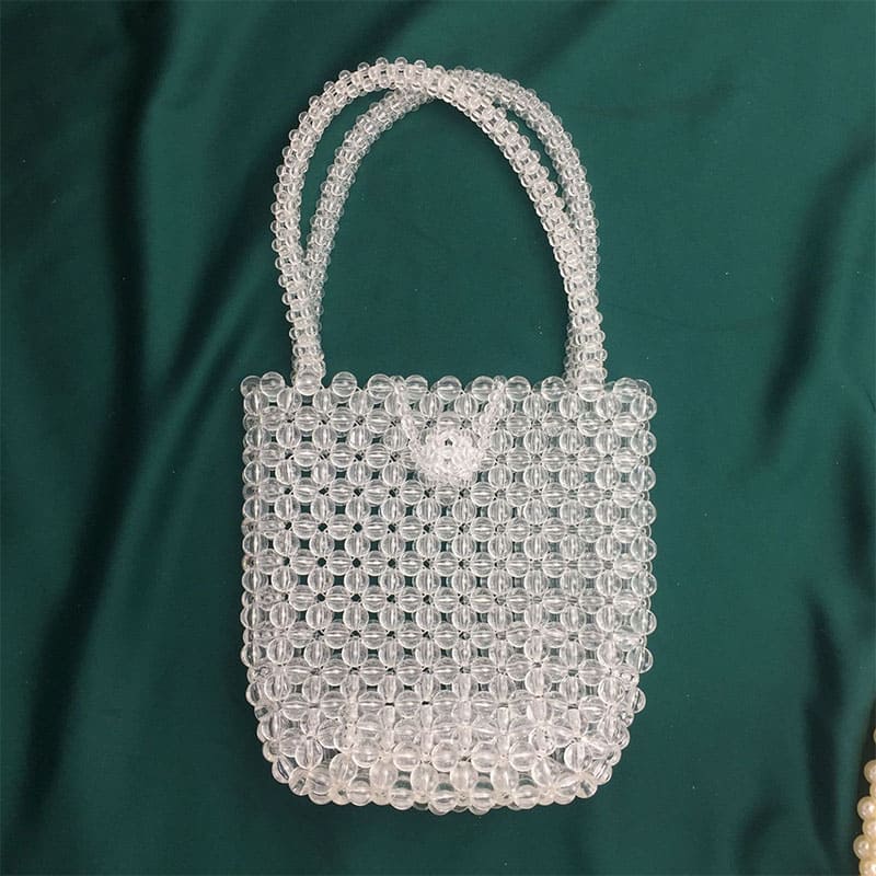 Handmade Pearl Purse - Elegant and Versatile