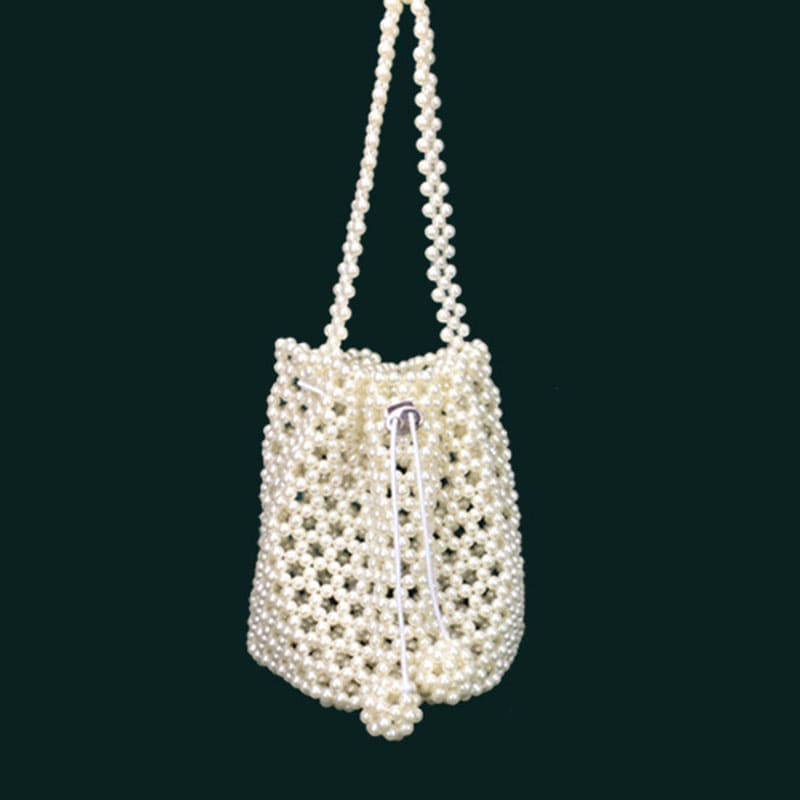 Pearl Beaded Tote - Handcrafted Fashion Statement