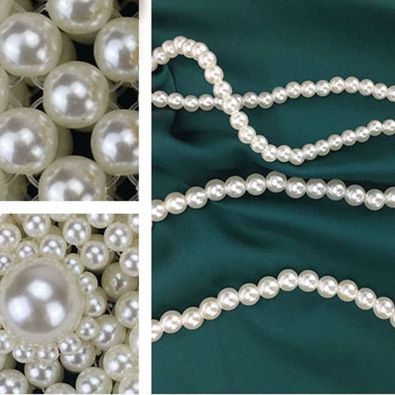 Handcrafted Pearl Collar - A Touch of Elegance