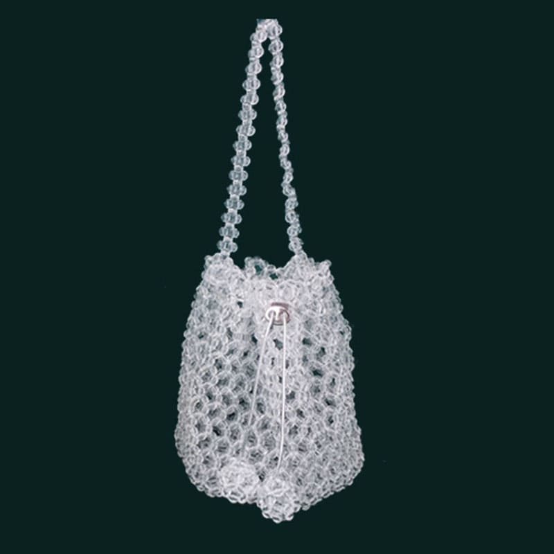 Pearl Beaded Tote - Handcrafted Fashion Statement