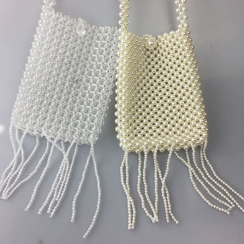 Handmade Pearl Bag - A Statement of Elegance