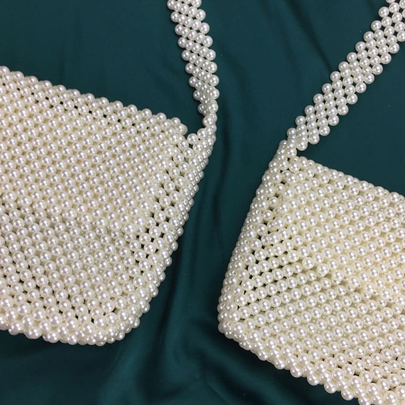 Artisan Pearl Clutch - Unique and Timeless