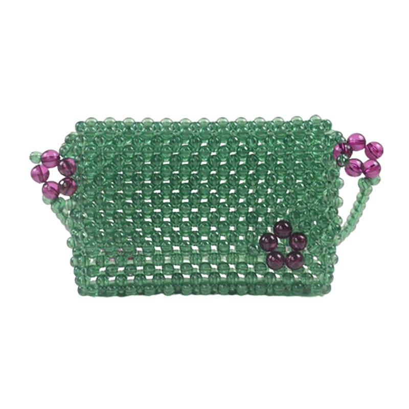 Luxury Pearl Beaded Handbag - Handmade Perfection