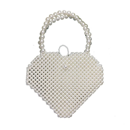 Chic Pearl Handbag - Handmade for the Modern Woman