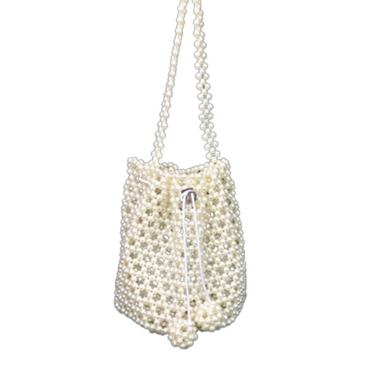 Pearl Beaded Tote - Handcrafted Fashion Statement